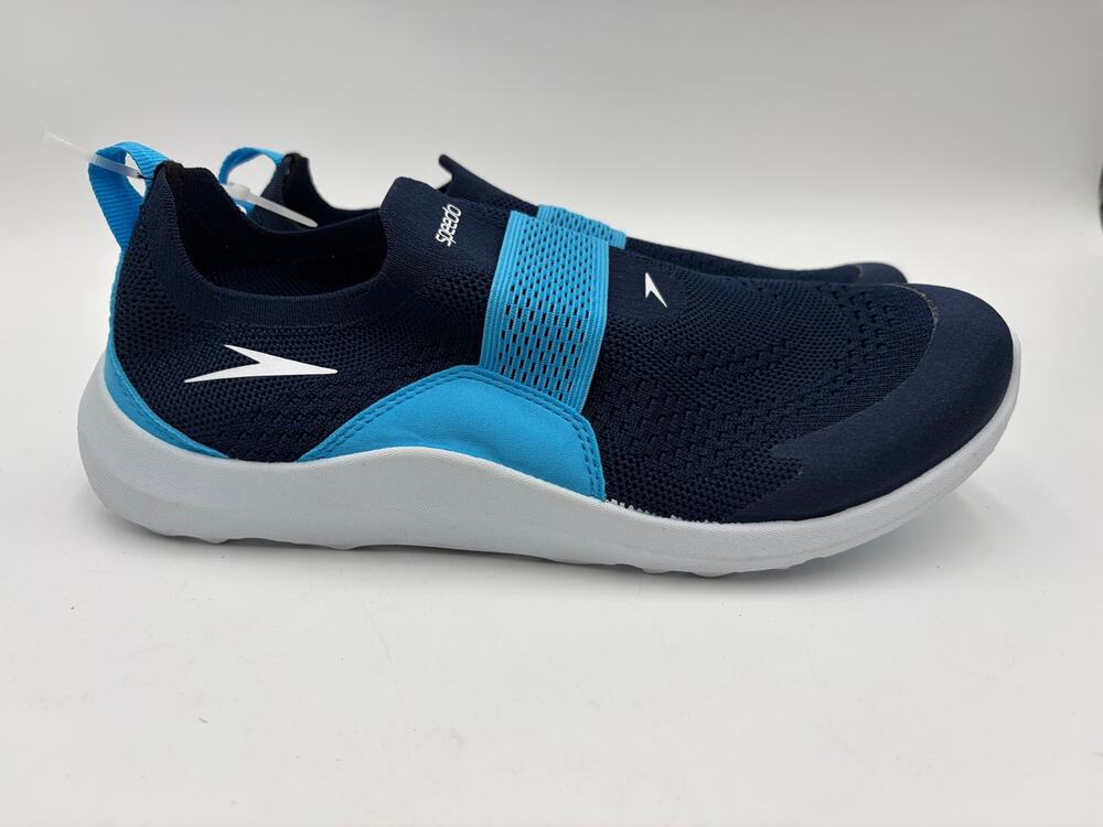 NWOT Men’s sz small 7 8 Speedo Water Shoes- Navy and Blue